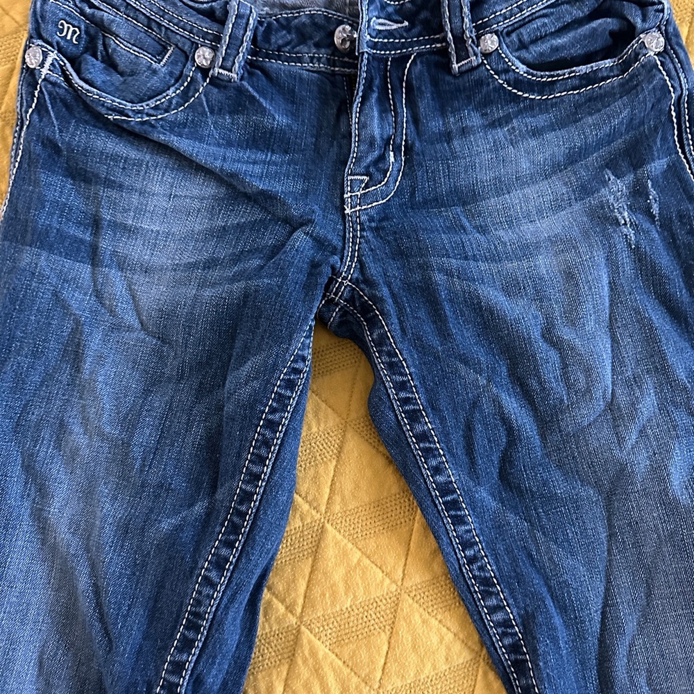Miss Me Indigo Skinny Jeans